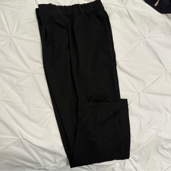 Black Straight Leg Trousers - Picture 4 of 4